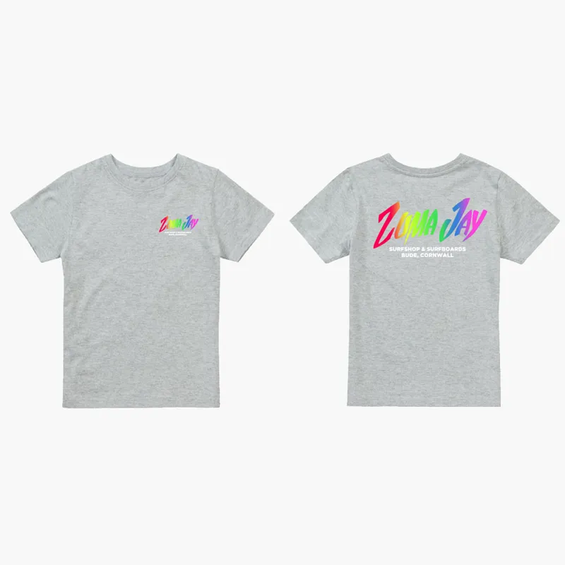 Zuma Jay Junior Heritage T-Shirt Grey